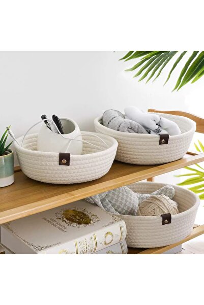 genernic 3-piece cotton basket set