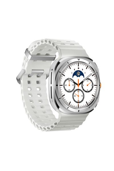 Generic For Samsung Galaxy Watch 7 Ultra GPS NFC Compass Smartwatch 466x466 AMOLED (White)