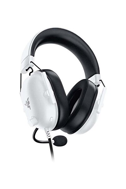 RAZER BlackShark V2 X Wired Gaming Headset, 7.1 Surround, 50mm Drivers, Noise-Cancelling Mic, White