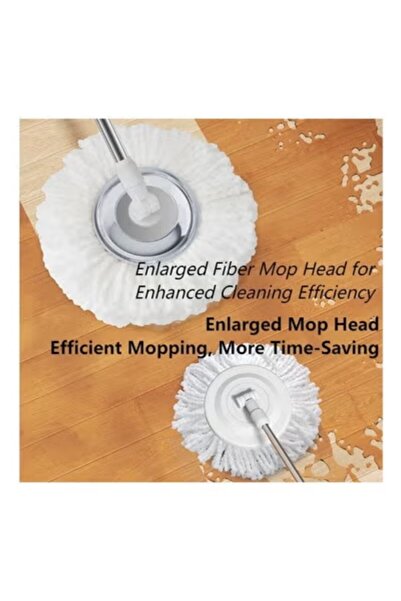 Generic All-in-One Mop and Bucket Set (Includes 2 Mop Heads)