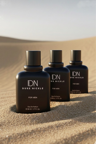 Duke Nickle 3'lü Erkek Parfüm Seti - Ferah Kalıcı Vanilya Aromalı Ve Etkileyici Koku 50 ml Edp