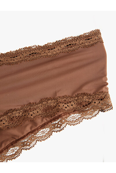 Koton Ψηλόμεσο δαντελωτό Hipster εσώρουχο