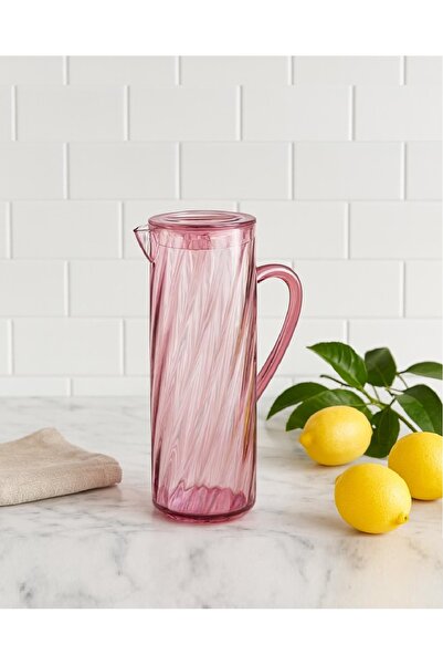 HNG Akrilik Lunar 1,5 Lt Mürdüm Sürahi (Buzdolabı Kapak Rafına Sığar)