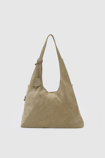 OGGO حقيبة كتف من الجلد الطبيعي من سويفيا