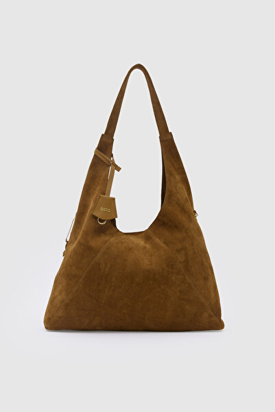 OGGO حقيبة كتف من الجلد الطبيعي من سويفيا