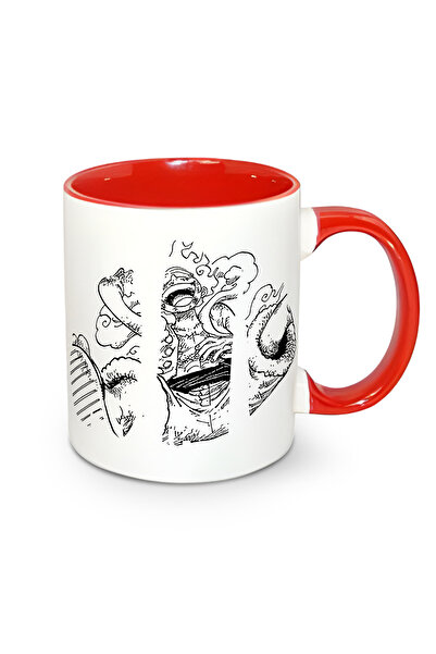 Kupabaskıcısı One Piece Luffy Mug Cup – Anime Design – Double-Sided Printing