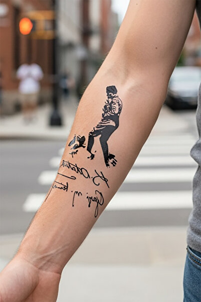 TAKIŞTIR Geçici Atatürk Dövme