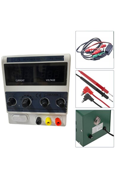 MBL BEB PS-1502D Güç Kaynağı PSU | DC 0-15V Ayarlanabilir, Telefon Tablet PC ...