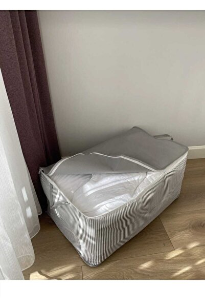 AYHOME Çeyizlik Ürünler Büyük Boy Hurç Oyuncak Saklama Kutusu Dolap İçi Organizer Sepet Ev