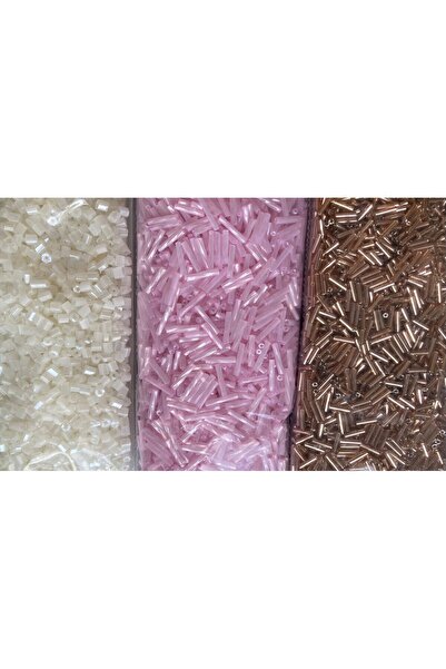 ramkovska Boncuk Seti 3 Lü Kolye Bileklik Yazma Tekstil Hobi Tasarımda Kullan...