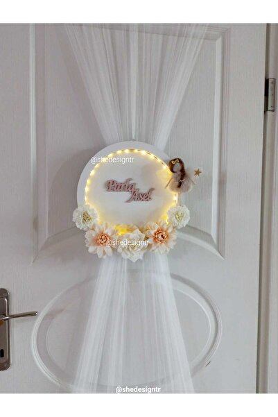 s'he design Hastane Odası Lastikli Kapı Tülü (SADECE TÜL)