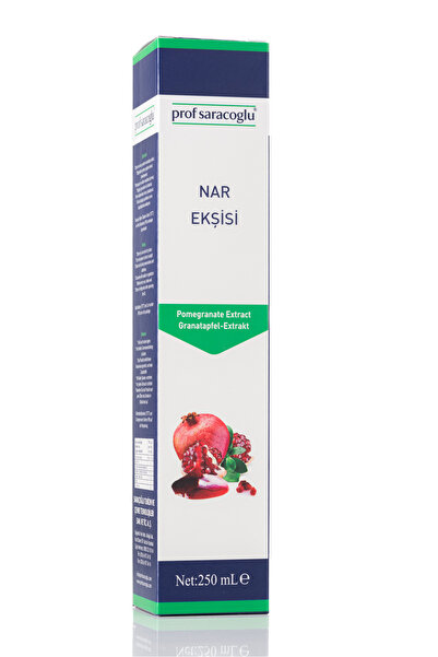 prof saracoğlu %100 Nar Ekşisi 250 ml - Doğal Nar Ekşisi