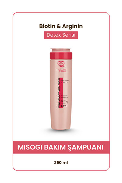 EvyLaure Misogi Detox Şampuan | Biotin ve Arginine İçerikli, Arındırıcı ve Ca...