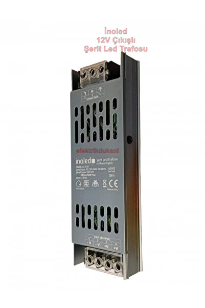 İnoled İnoled Süper Slim 12v 20.8a Dc Şerit Led Trafosu 250w Ip20 (12 Volt 20...