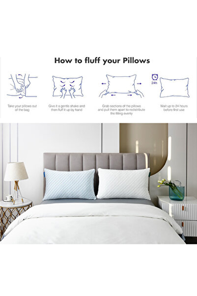 Generic DENX Neck Pillow for Sleeping, Cervical & Ergonomic Contour Sleeping Cushion for Neck & Spine DX3626