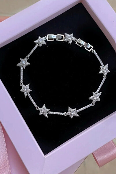 naaksesuar Xuping Özel Seri Taşlı Yıldız Model Künye Bileklik