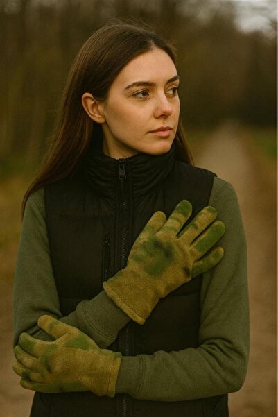 SINGLE SWORD Unisex Fleece Gloves – Thermal Insulated, Windproof, Touchscreen Winter Gloves