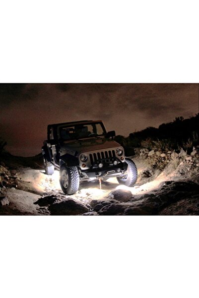 SSMEDIA Σετ 8 LED εξωτερικού φωτισμού περιβάλλοντος για ATV, SUV, Pick-Up, αυ...