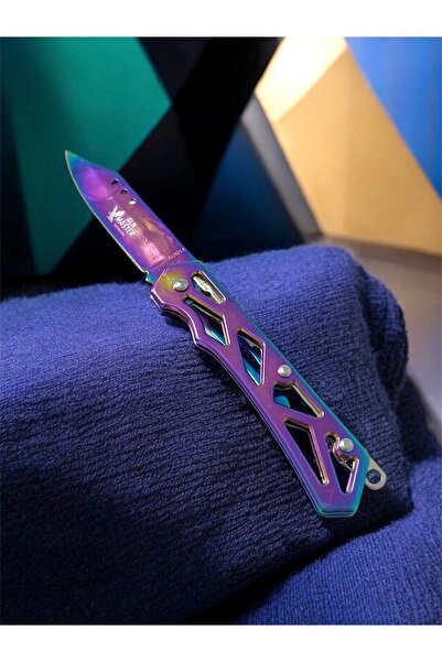 VEX Outdoor Renkli Mini Cep Çakısı Kemer Klipsli