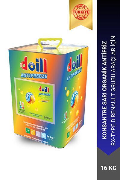 doill Konsantre - Saf 16 Kg Sarı Organik Antifriz (Üretim Yılı: 2025)