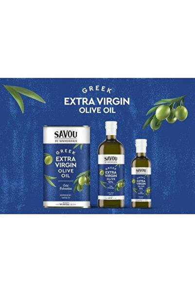 SAVOU Extra Virgin Olive Oil - 3 L (Tin Package)