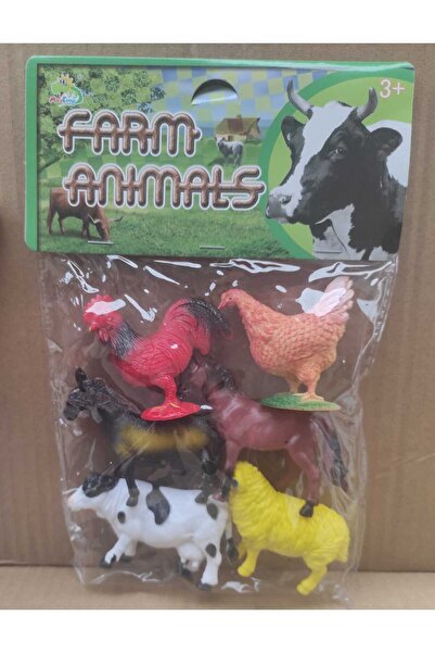 berattoys evcil hayvanlar köpek at keçi inek 9cm hayvan seti hayvan figür oyu...