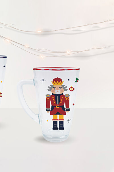Rakle Nutcracker Set of 2 Mugs Blue-Red 400 Cc
