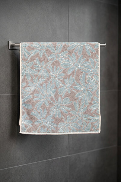 Class 100% Combed Cotton 50x100 Yarn Dyed Set of 2 Flower V1