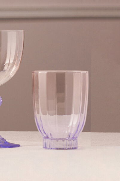 Rakle Purple Elite Set of 4 Water Glasses - 320 Cc