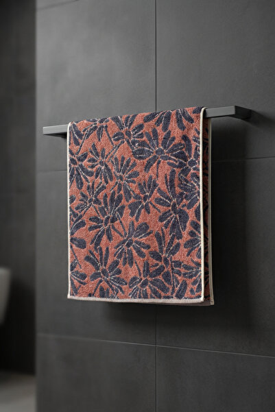 Class 100% Combed Cotton 50x100 Yarn Dyed Set of 2 Flower V2