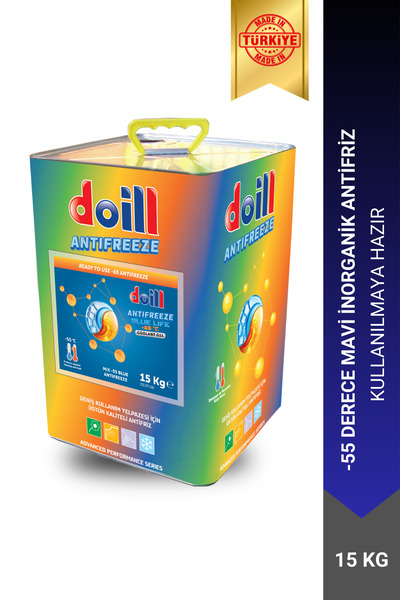 doill -55 / -56 Derece Hazır Karışım 15 Kg Litre Mavi Antifriz - G11 (Üretim ...
