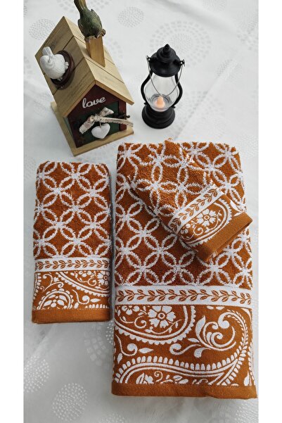 A.Z.H. (منشفة لليدين والوجه مع هدية) (قطعة واحدة) قطن بوكليه 70×140 سم. منشفة...