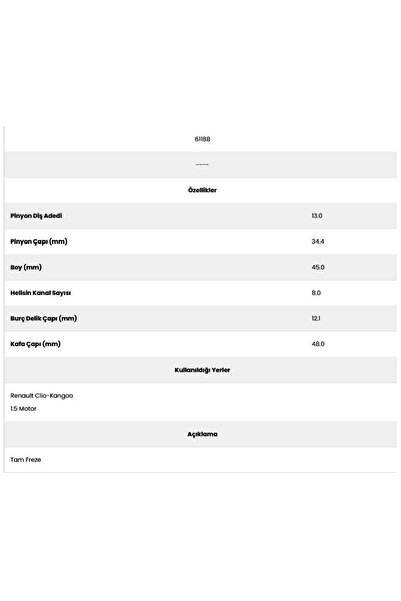 Form Metal 61188 كانجو 8 قنوات 13 ترس أسنان