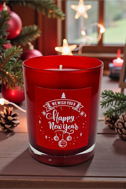 ROYAL MUM Yılbaşı Serisi - New Year Ginger Bread (tarçın-zencefil) Kokulu - Bardak Mum