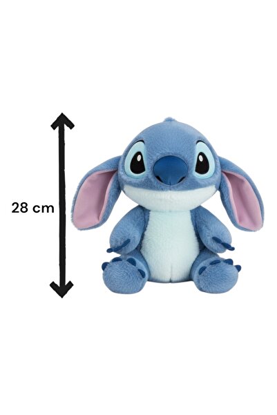 Razmo Stitch Peluş Oyuncak 28 cm – Mavi – Yumuşak Premium Peluş – Çocuk ve Yetişkin Hediye