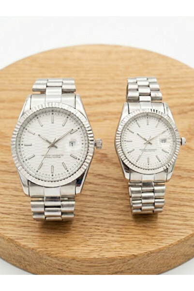 Leerybee Modern Hex Clock Set with Calendar