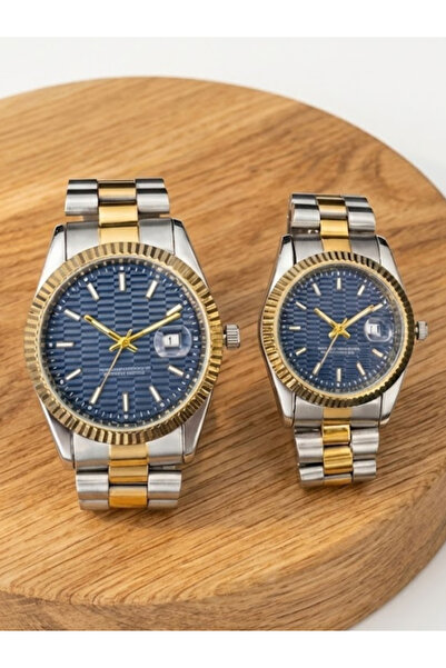 Leerybee Modern Hex Clock Set with Calendar