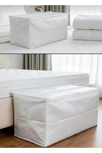 AYHOME Saten Kumaş Hurç Ev Taşımalık Yorgan Battaniye Yastık Elbise Hurcu Büy...