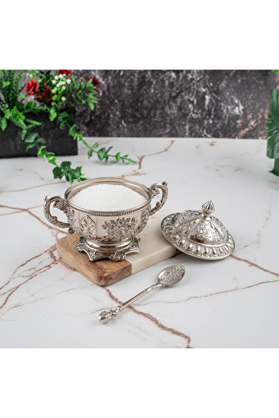 DMT COPPER HOME Gaziantep Bakır Zamak Şekerlik Kase yükseklik 11 cm Genişlik ...
