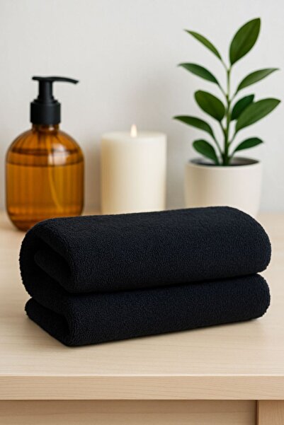 Mela Home Prosop negru pentru fitness-sport 2 buc - uscare rapidă - prosop pe...