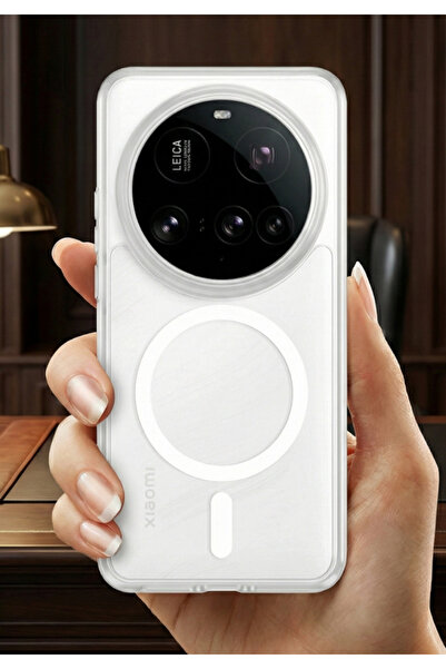 Rivor Xiaomi Mi 15 Ultra Uyumlu Kılıf Kamera Yükseltili Magsafe Şarj Özellikl...