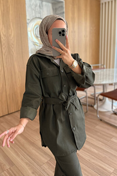 Ka Hijab Soft Hijab Suit - Khaki