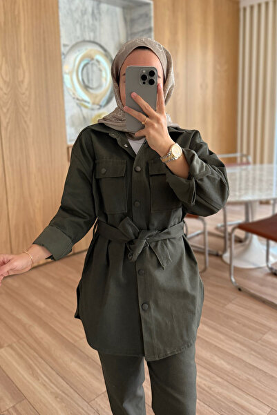 Ka Hijab Soft Hijab Suit - Khaki