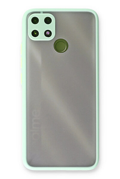 NewFace غطاء سيليكون مونتريال لهاتف ريلمي سي25 (101145) - لون فيروزي