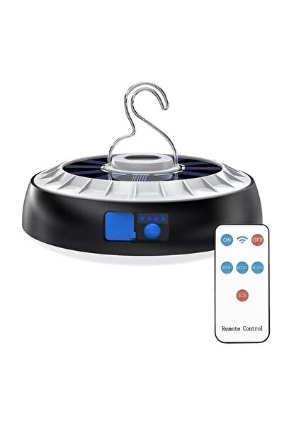 Powermaster PM-20936 Solar Şarjlı Çok Fonksiyonlu Led Lamba