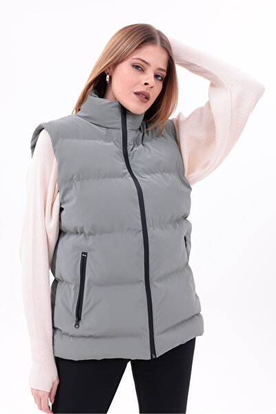 Royalside Жіночий зелений надувний жилет Mint Nova Fabric