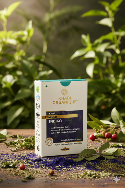 Khadi Organique Indigo Powder 150 Gm