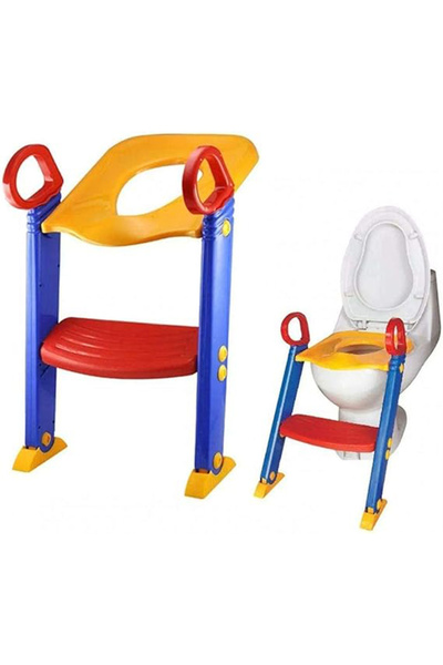 Generic Portable Folding Toilet Potty Training Ladder Chair For Children, 12 Months +