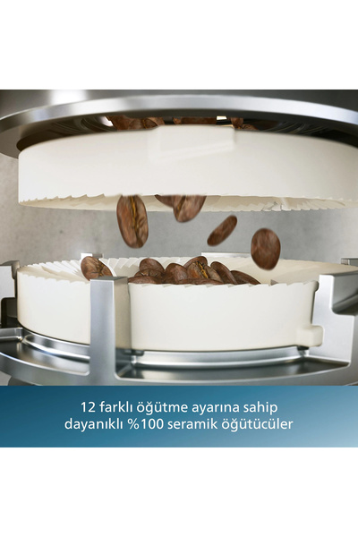 Philips LatteGo Tam Otomatik Espresso Makinesi, 20 Sıcak ve Soğuk İçecek, Silent Brew, EP5544/80