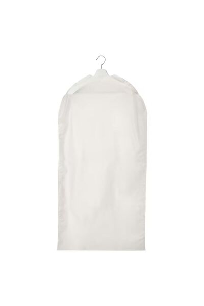 IKEA Renshacka 105x60 Cm White Transparent Dress Clothes Cover Protector